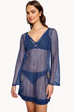 Overswim^Koy Resort Zuma Tunic Dress Navy